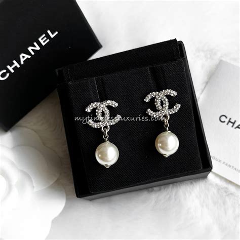 chanel drop earrings for sale|Chanel earrings outlet.